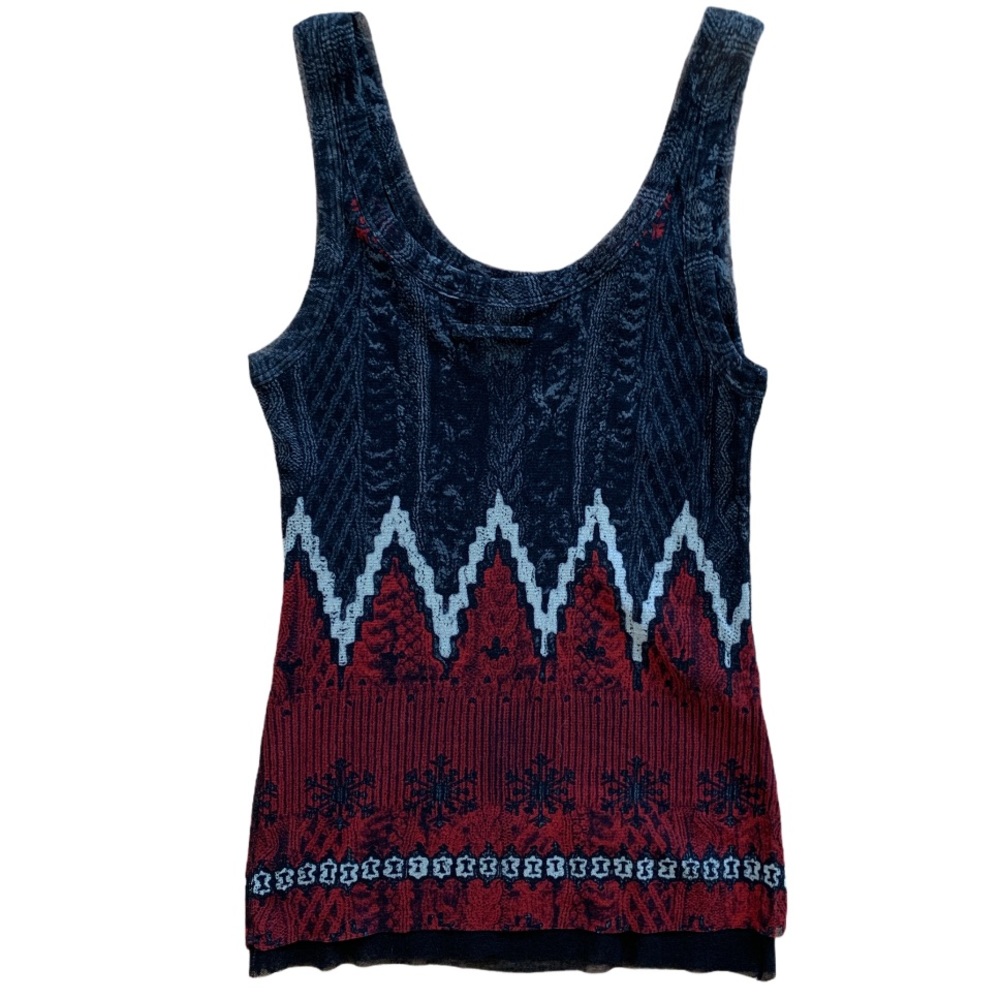 Jean Paul gaultier vintage scoop neck tank S